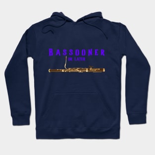 Bassoon symphony orchestra woodwind funny Hoodie